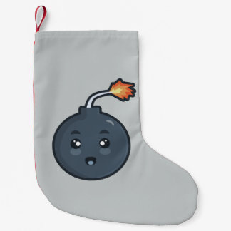 Meia De Natal Pequena Bomba de Kawaii