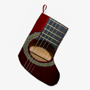 Meia De Natal Pequena Brown Classical Guitar Barrel,
