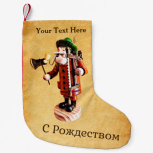 Meia De Natal Pequena Burner de Incenso "Smoker Man" alemão