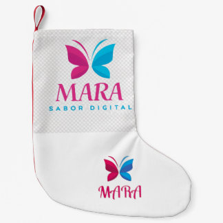 Meia De Natal Pequena Calcetín Navideño – Decoración Clásica de Temporad