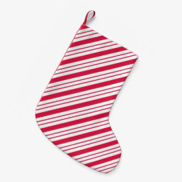 Meia De Natal Pequena Candy Cane Christmas Stocks