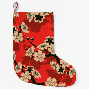 Meia De Natal Pequena Central de Cereja Japonesa: Na moda