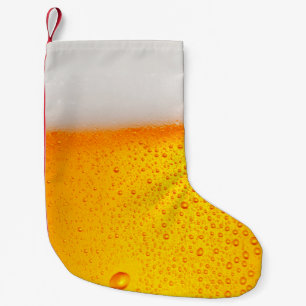 Meia De Natal Pequena Cervejaria divertida de cerveja bebendo hora feliz