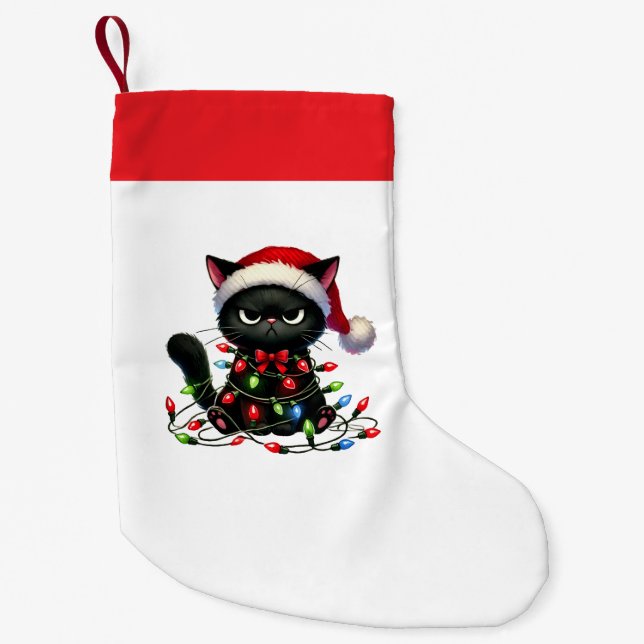 Meia De Natal Pequena Christmas Stocking (Frente)