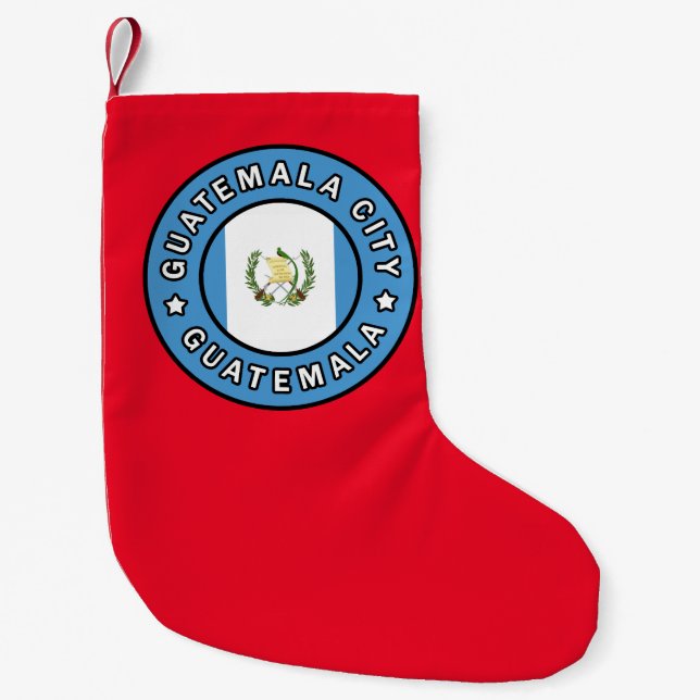 Meia De Natal Pequena Cidade da Guatemala Guatemala (Frente)
