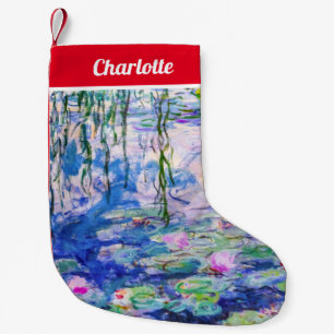 Meia De Natal Pequena Claude Monet - Lírios/Ninfas 1919