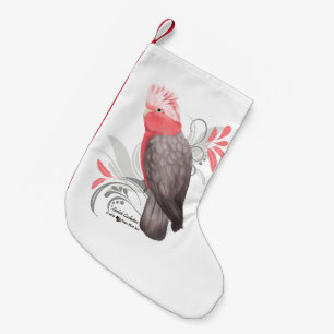 Meia De Natal Pequena Cockatoo de Galah
