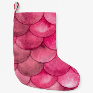 Meia De Natal Pequena Cor Cor Cor Cor Cor Rosa Brilhante Mágica Scala A