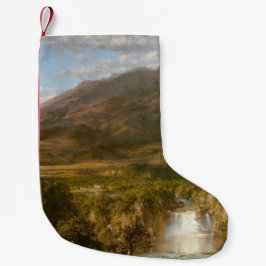 Meia De Natal Pequena Coração dos Andes (paisagem sul-americana)