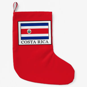 Meia De Natal Pequena Costa Rica