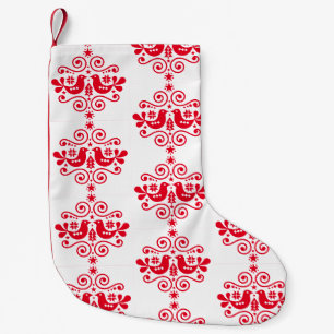 Meia De Natal Pequena Decorações Nórdicas de Natal Escandinavo