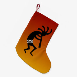 Meia De Natal Pequena Desert Sunset Kokopelli Sudoeste Natal Xmas