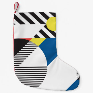 Meia De Natal Pequena Design de Fundo do Estilo Moderno Retroativo
