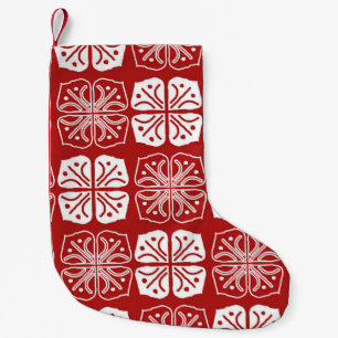 Meia De Natal Pequena Design típico da vintage da Indonésia, combinado