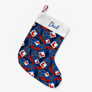 Meia De Natal Pequena Driver de instrutor e aprendiz de direção