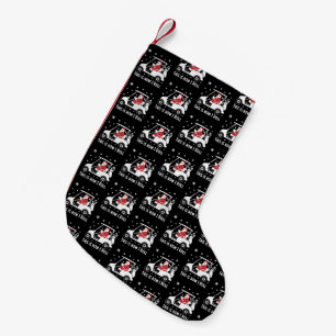 Meia De Natal Pequena É assim que eu rodo Santa engraçado andando de car