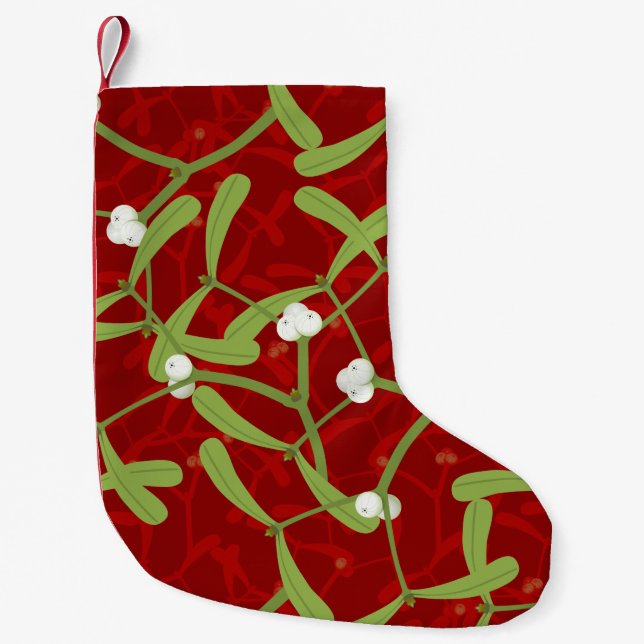 Meia De Natal Pequena erro de natal vermelho (Frente)