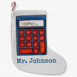 Meia De Natal Pequena Escola de Educação de Professores da Classe de Mat