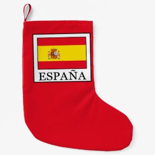 Meia De Natal Pequena Espanha