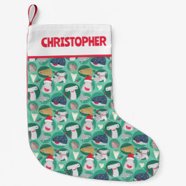 Meia De Natal Pequena Espécie tubarão Natal