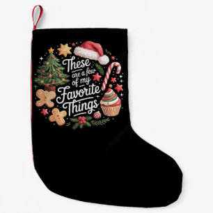 Meia De Natal Pequena Essas São Algumas Das Minhas Coisas Favoritas De N