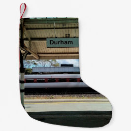 Meia De Natal Pequena Estação Durham