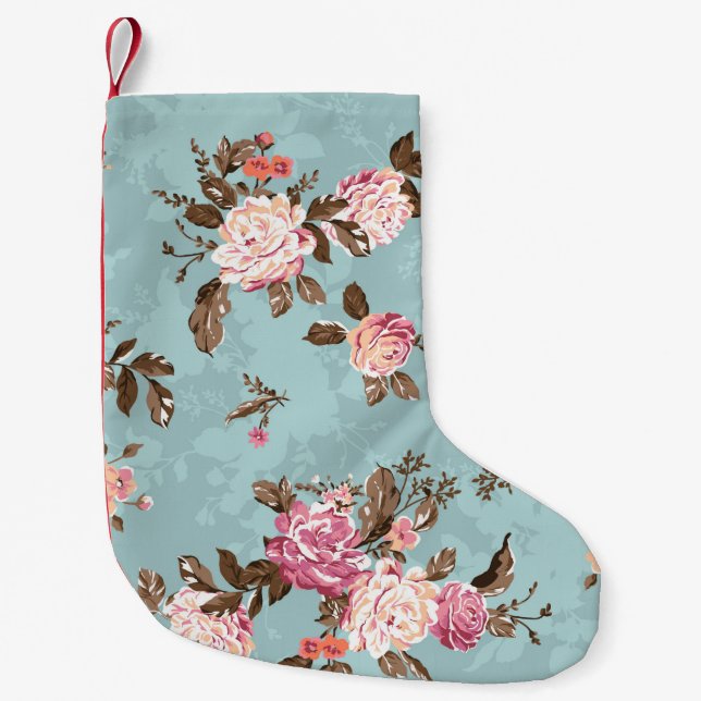 Meia De Natal Pequena estampagem em forma de flor, design, ilustração, a (Frente)