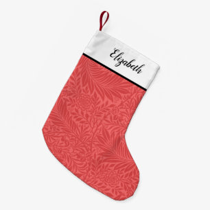 Meia De Natal Pequena Estilo de Vintage Moderno Nome do Padrão Floral V