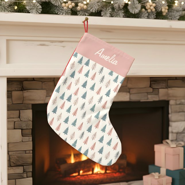 Meia De Natal Pequena Estilo Escandinavo Moderno (Criador carregado)