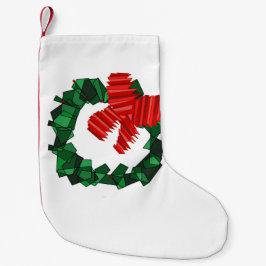 Meia De Natal Pequena estocagem de natal por abstrato