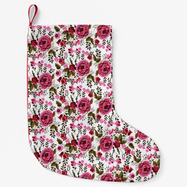 Meia De Natal Pequena Estoque de Natal (Frente)