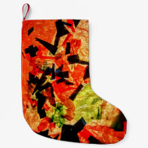 estoque de natal laranja no outono,abstrato de lar