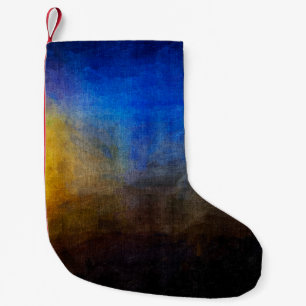 Meia De Natal Pequena Estrutura digital da pintura. Abstrato art vintag