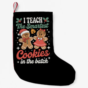 Meia De Natal Pequena Eu Ensino os Biscoitos Mais Inteligentes na Turma 
