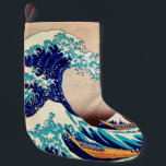 Meia De Natal Pequena Excelente Wave Off Kanagawa Japonês Vintage Fine A<br><div class="desc">Katsushika Hokusai A Onda de Excelente Off Kanagawa (1830) A Onda de Excelente de Kanagawa, também conhecida como A Onda de Excelente ou simplesmente A Onda, é um impressão de ukiyo-e do artista japonês Hokusai, publicado entre 1830 e 1833 no final do período Edo como o primeiro impressão série kusai...</div>