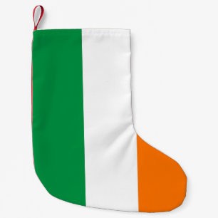 Meia De Natal Pequena Existências de Natal com Bandeira da Irlanda