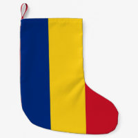Existências de Natal com Bandeira da Romênia