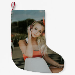 Meia De Natal Pequena FÁCIL! Estoque de Natal - Personalizado - Adiciona