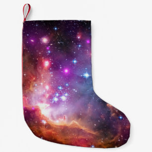 Meia De Natal Pequena Falln Angelic Galaxy