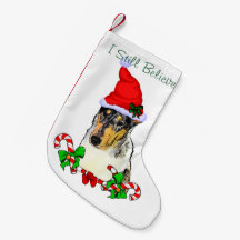 Feliz de Natal Smooth Collie