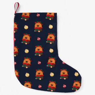 Meia De Natal Pequena Feliz e Simples Feliz Natal