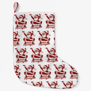 Meia De Natal Pequena Feliz Natal Kissmyass Snarky Sarcástico Papai Noel