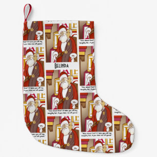 Meia De Natal Pequena Feriado da Lista travessa do IRS