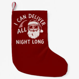 Meia De Natal Pequena Festa de Natal Engraçada do Papai Noel Xmas Cara P