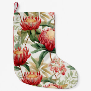 Meia De Natal Pequena Flor II de Proteína Nativa Australiana