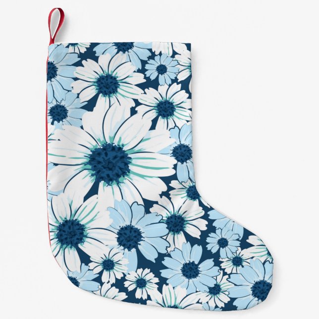 Meia De Natal Pequena Floral seamless pattern /flower textilepattern, ab (Frente)