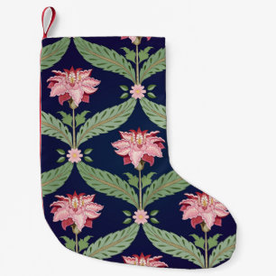 Meia De Natal Pequena Flores Fantásticas: Motifs Indianos Escuros