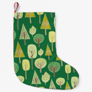 Meia De Natal Pequena Floresta de Verão: Design inspirado na natureza
