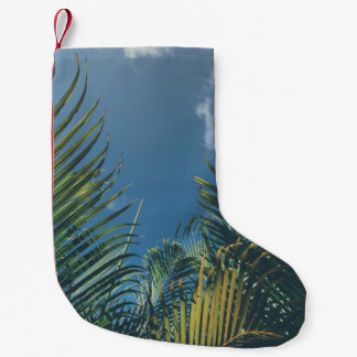 MEIA DE NATAL PEQUENA FOLHAS DE PALMAS TROPICAIS