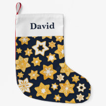 Frota de Cookies de Natal com fundo de Cinza Azul